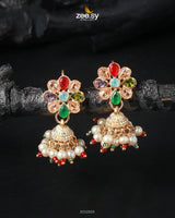 Atiqa Earrings - Zeesy.pk