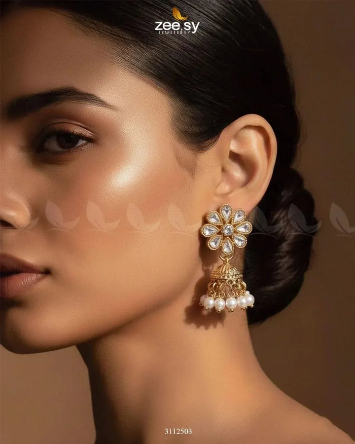 Atiqa Earrings Earrings - Zeesy Jewellery Pakistan | Premium Artificial & Imitation Jewellery