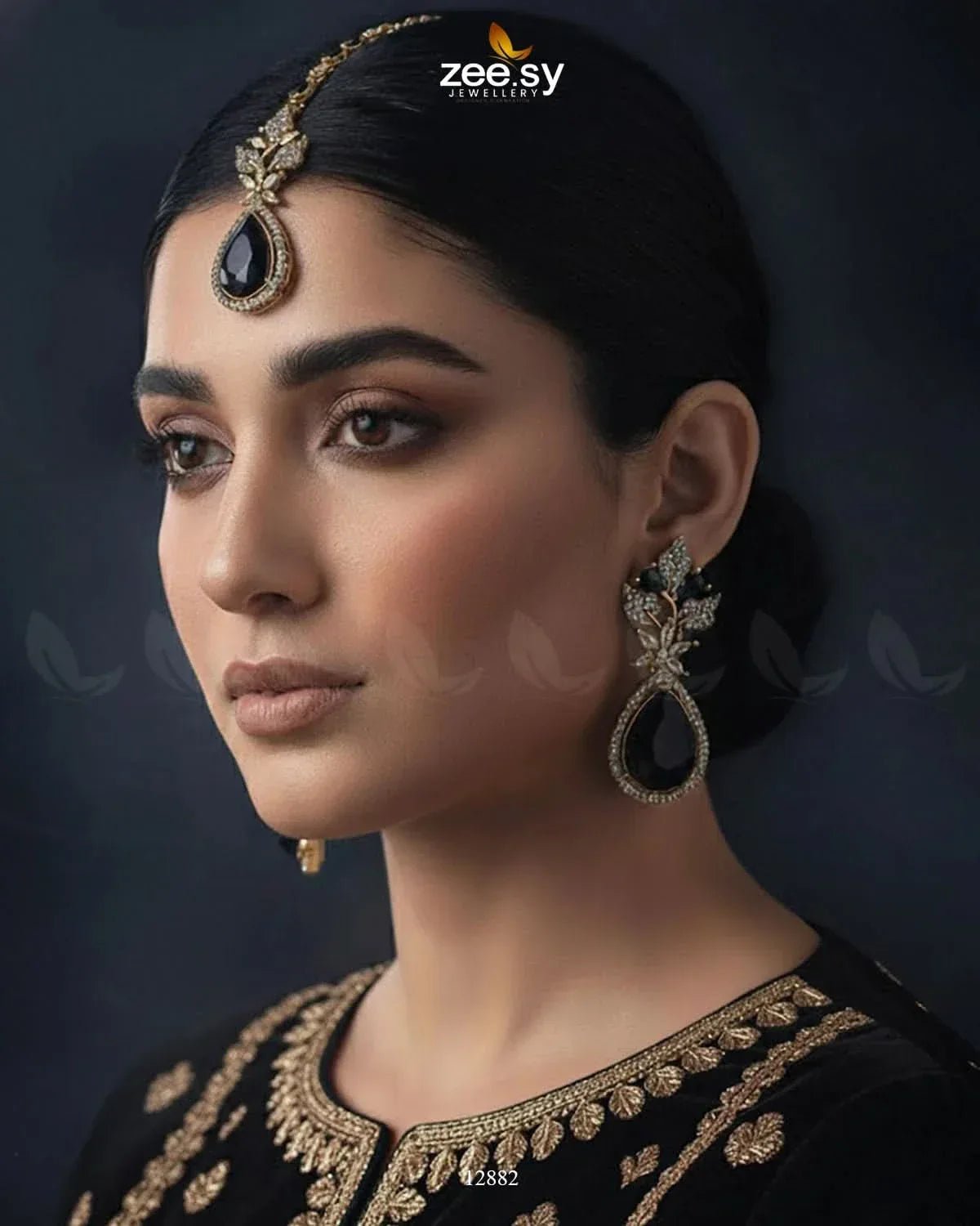 Crocus Earrings Set Earrings - Zeesy Jewellery Pakistan | Premium Artificial & Imitation Jewellery