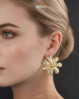 Bloomwave Earrings - Zeesy.pk