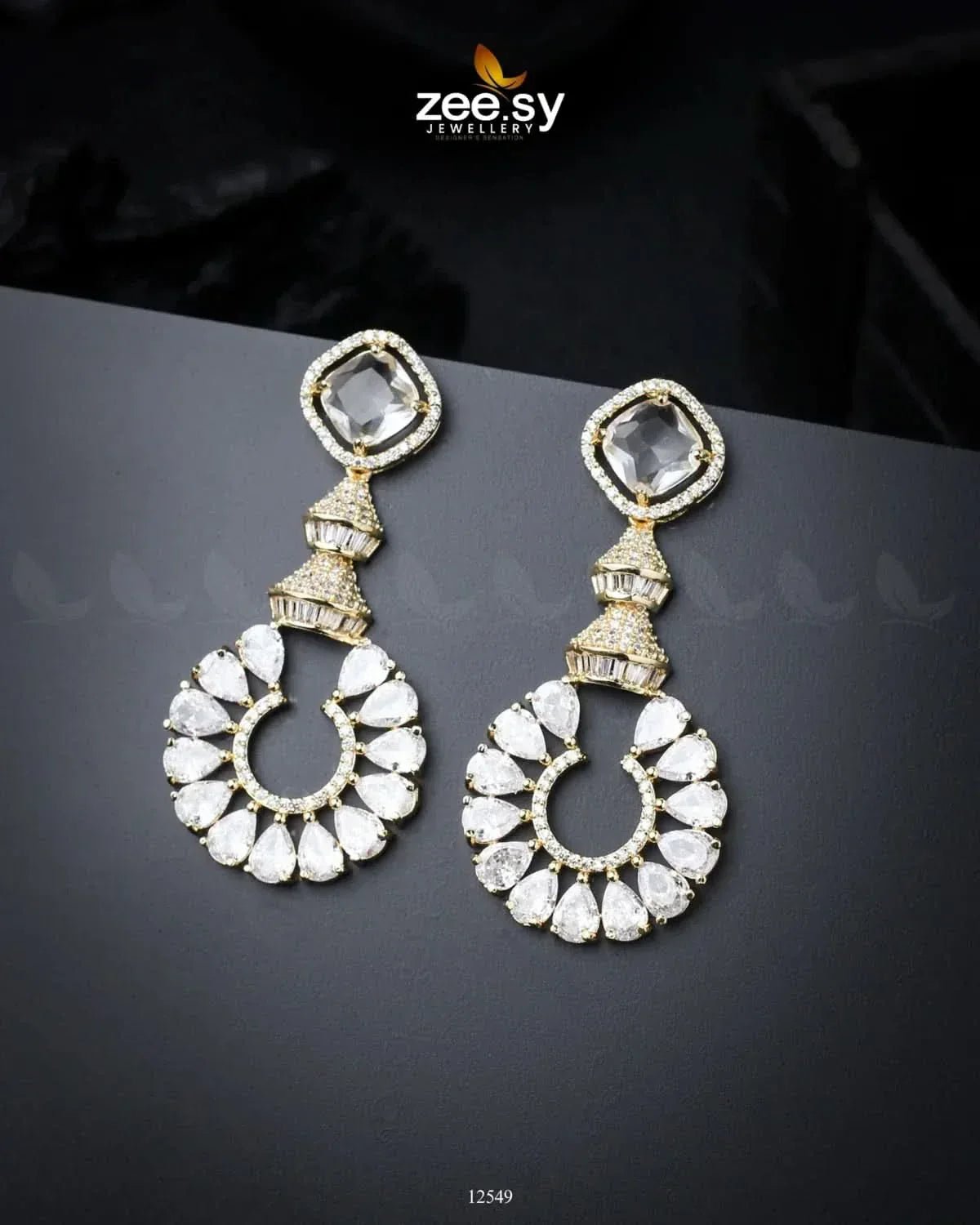 Decorative Earrings Earrings - Zeesy Jewellery Pakistan | Premium Artificial & Imitation Jewellery