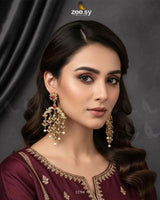 Hanging Earrings Earrings - Zeesy Jewellery Pakistan | Premium Artificial & Imitation Jewellery