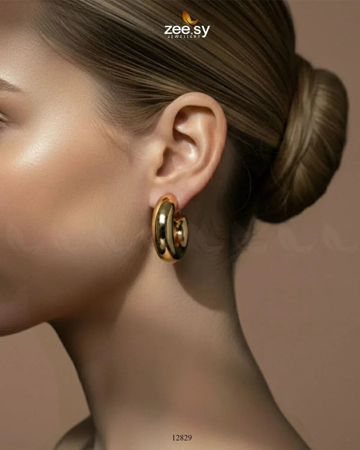 C-Type Stud Earrings Earrings - Zeesy Jewellery Pakistan | Premium Artificial & Imitation Jewellery