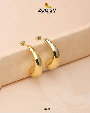 Elysian Earrings Golden Earrings - Zeesy Jewellery Pakistan | Premium Artificial & Imitation Jewellery