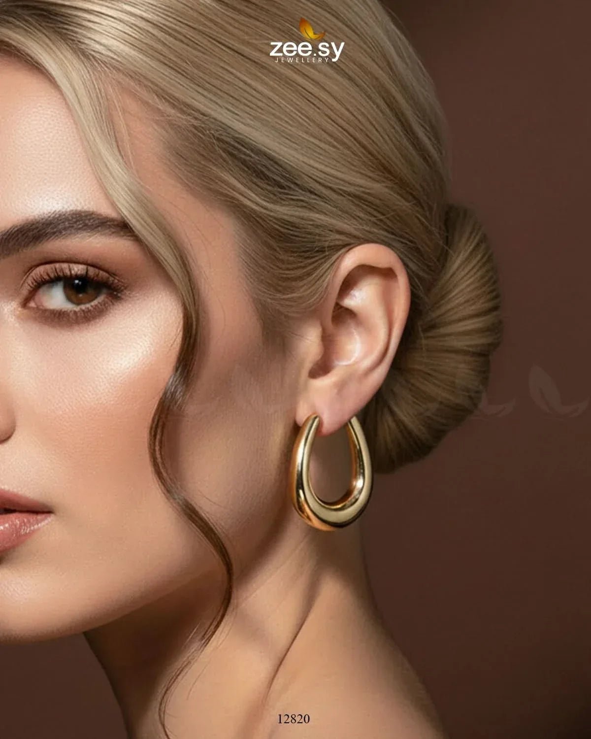 Enkei Hoops Earrings Earrings - Zeesy Jewellery Pakistan | Premium Artificial & Imitation Jewellery