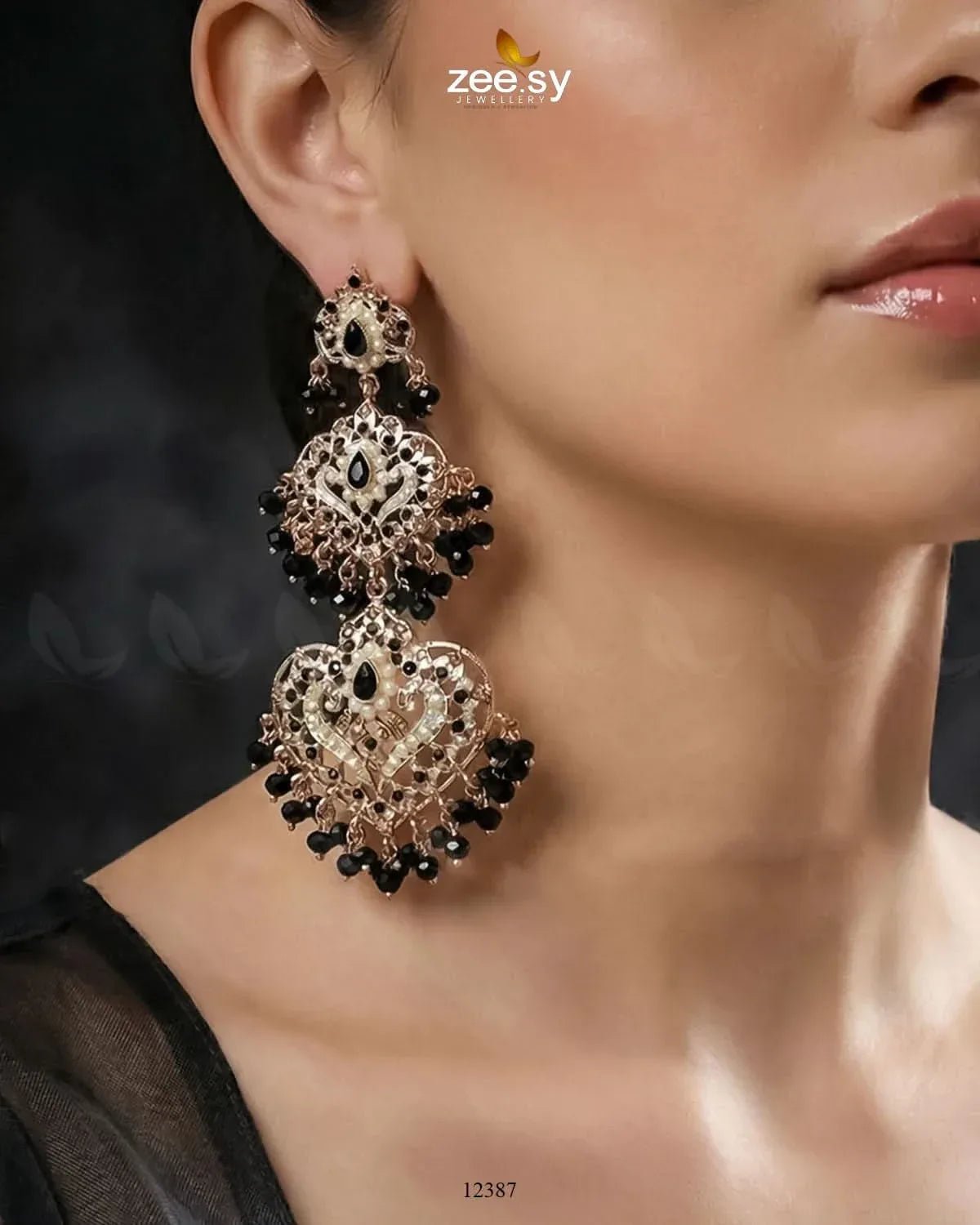 Keerthi's Earrings - Zeesy.pk