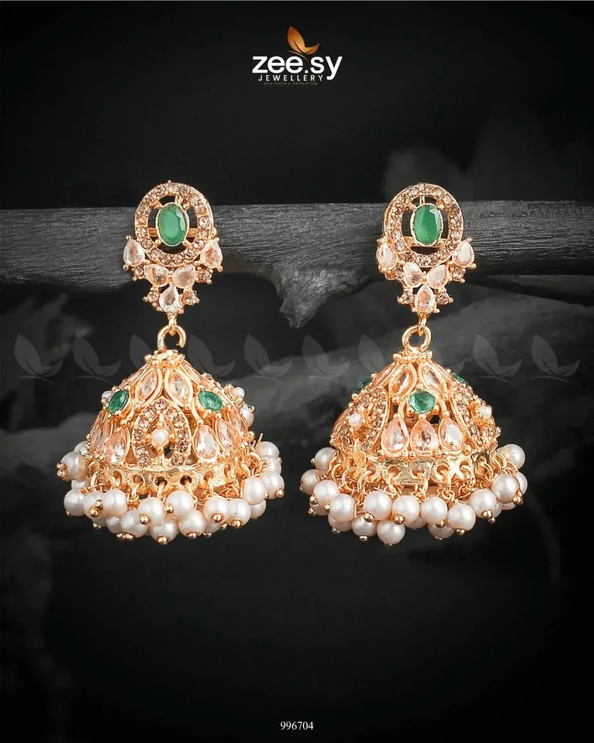 Kinzaa Earrings - Zeesy.pk