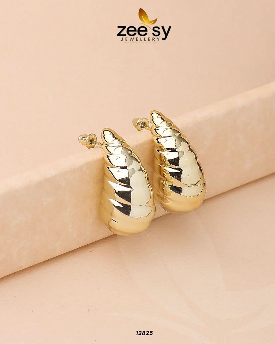 Hyperbola Drop Earrings Earrings - Zeesy Jewellery Pakistan | Premium Artificial & Imitation Jewellery