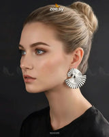 Radiances Earrings Silver Earrings - Zeesy Jewellery Pakistan | Premium Artificial & Imitation Jewellery