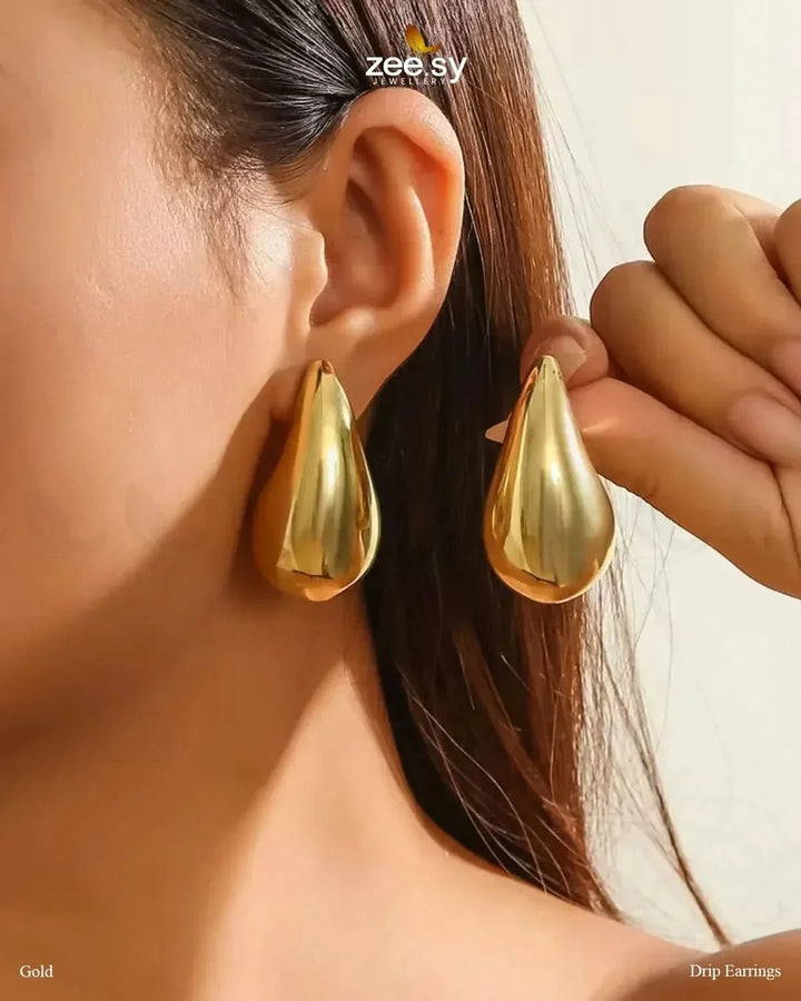 Drip Earrings Earrings - Zeesy Jewellery Pakistan | Premium Artificial & Imitation Jewellery