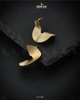Solara Earrings Golden Earrings - Zeesy Jewellery Pakistan | Premium Artificial & Imitation Jewellery