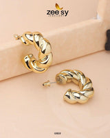 Twisted Hoop Earring - Zeesy.pk