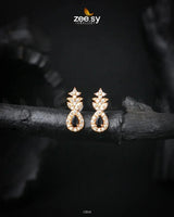 Diana's Earrings Golden Black Earrings - Zeesy Jewellery Pakistan | Premium Artificial & Imitation Jewellery