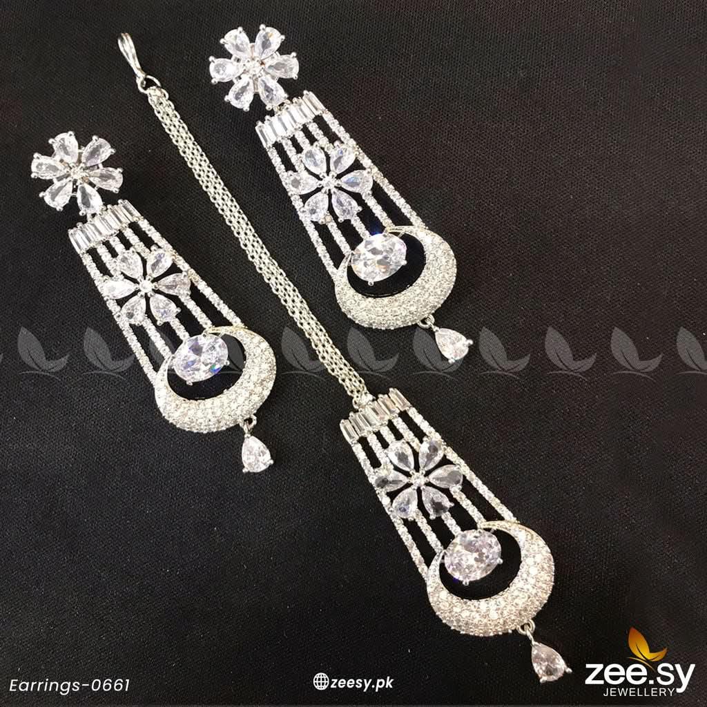 EARRINGS-0661 Earrings - Zeesy Jewellery Pakistan