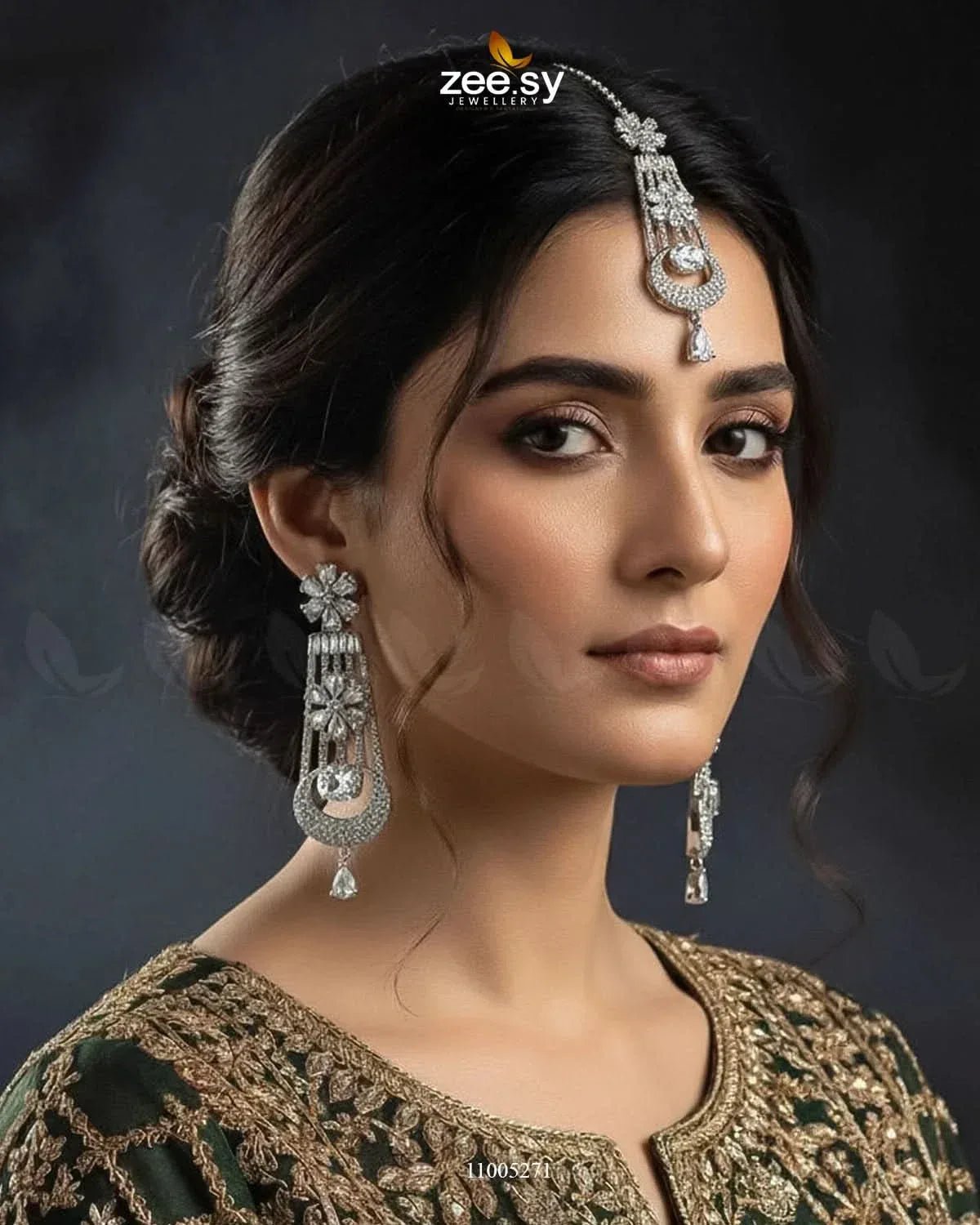 EARRINGS-0661 Earrings - Zeesy Jewellery Pakistan