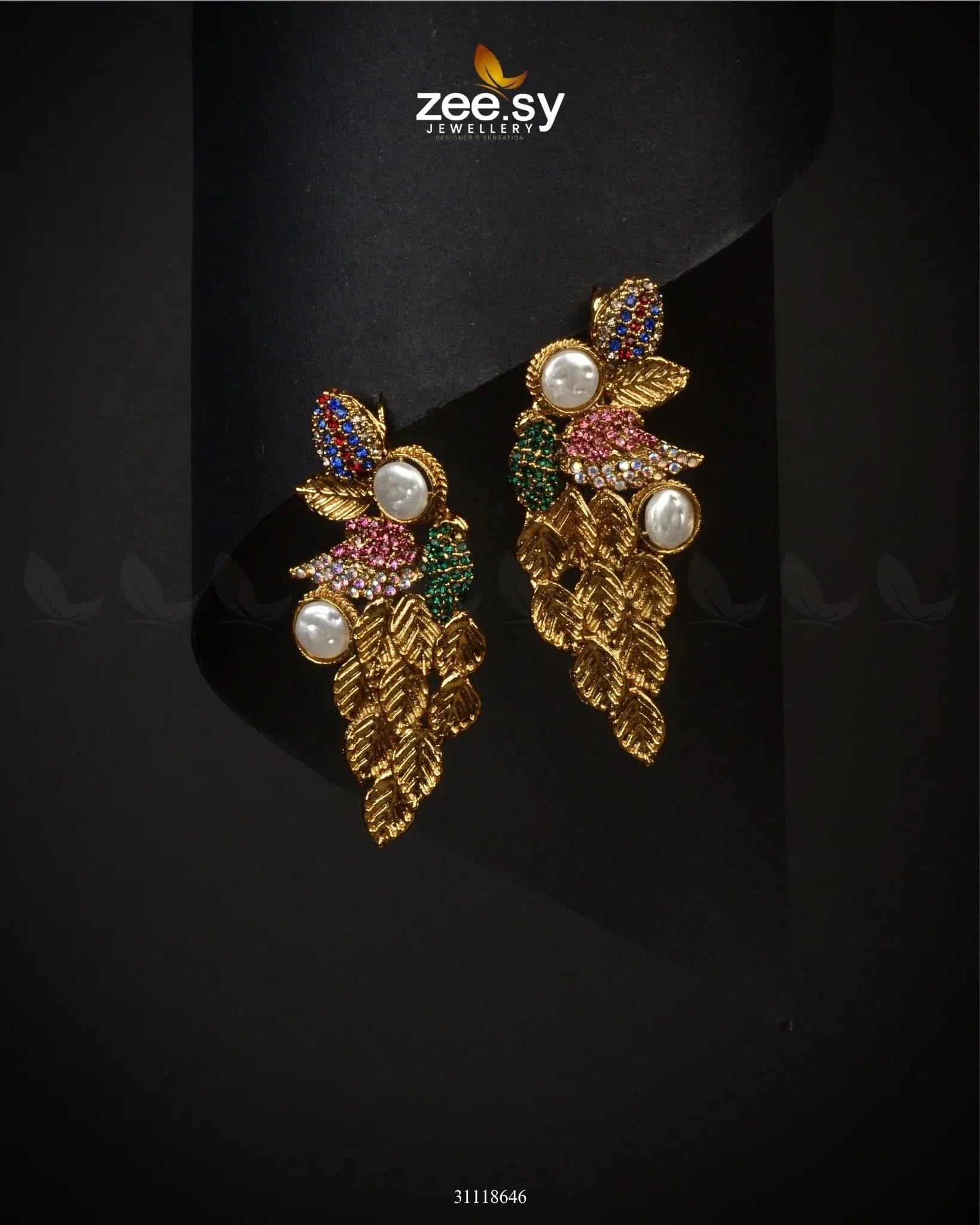 Linea Earrings Earrings - Zeesy Jewellery Pakistan | Premium Artificial & Imitation Jewellery