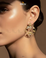 Nouveau Earrings Earrings - Zeesy Jewellery Pakistan | Premium Artificial & Imitation Jewellery