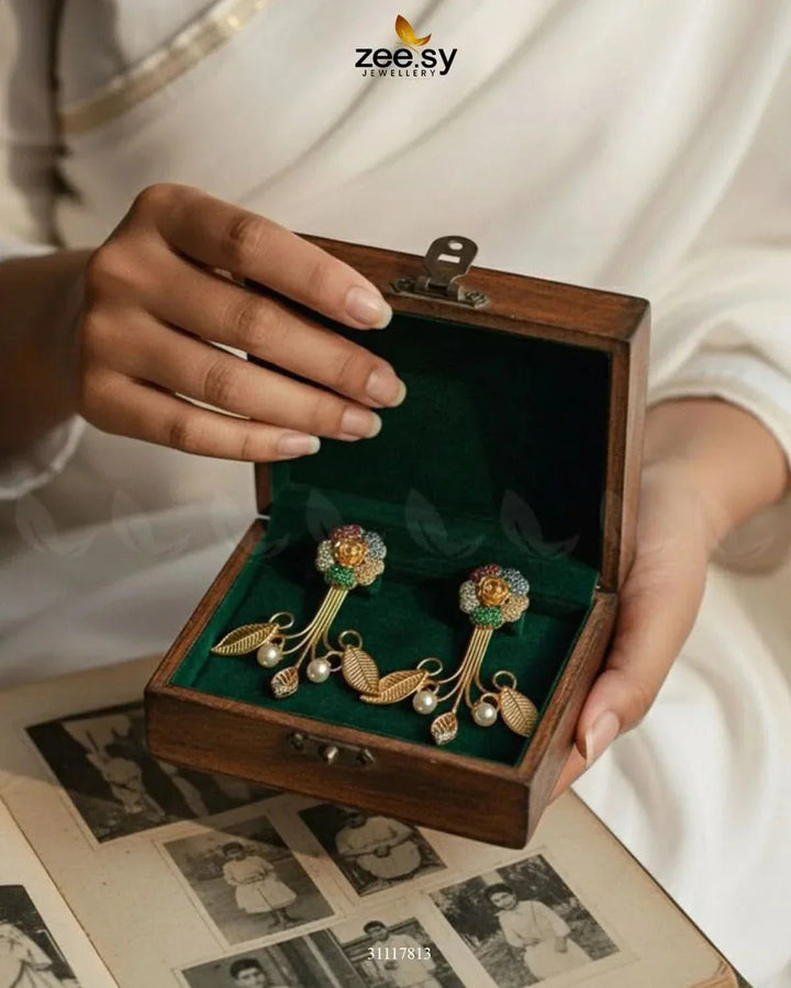Laurel Earrings Earrings - Zeesy Jewellery Pakistan | Premium Artificial & Imitation Jewellery