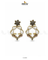 Antique Turkish Baroque Pearl Earrings Earrings - Zeesy Jewellery Pakistan | Premium Artificial & Imitation Jewellery
