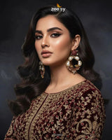 Antique Turkish Baroque Pearl Earrings Earrings - Zeesy Jewellery Pakistan | Premium Artificial & Imitation Jewellery