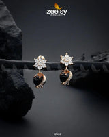 Heart Earrings Black Earrings - Zeesy Jewellery Pakistan | Premium Artificial & Imitation Jewellery