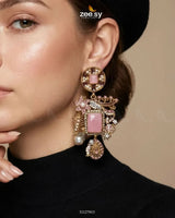 Victorian Faux Pearl Earrings Earrings - Zeesy Jewellery Pakistan | Premium Artificial & Imitation Jewellery