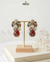Roszir Pearl Drop Earrings Earrings - Zeesy Jewellery Pakistan | Premium Artificial & Imitation Jewellery