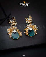 Willows Earrings Sea Green Earrings - Zeesy Jewellery Pakistan | Premium Artificial & Imitation Jewellery