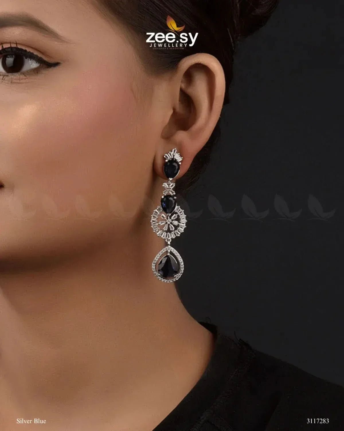 Rosabella Earrings Earrings - Zeesy Jewellery Pakistan | Premium Artificial & Imitation Jewellery