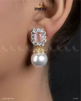 Girik Pearl Earrings Earrings - Zeesy Jewellery Pakistan | Premium Artificial & Imitation Jewellery