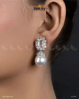 Girik Pearl Earrings Earrings - Zeesy Jewellery Pakistan | Premium Artificial & Imitation Jewellery