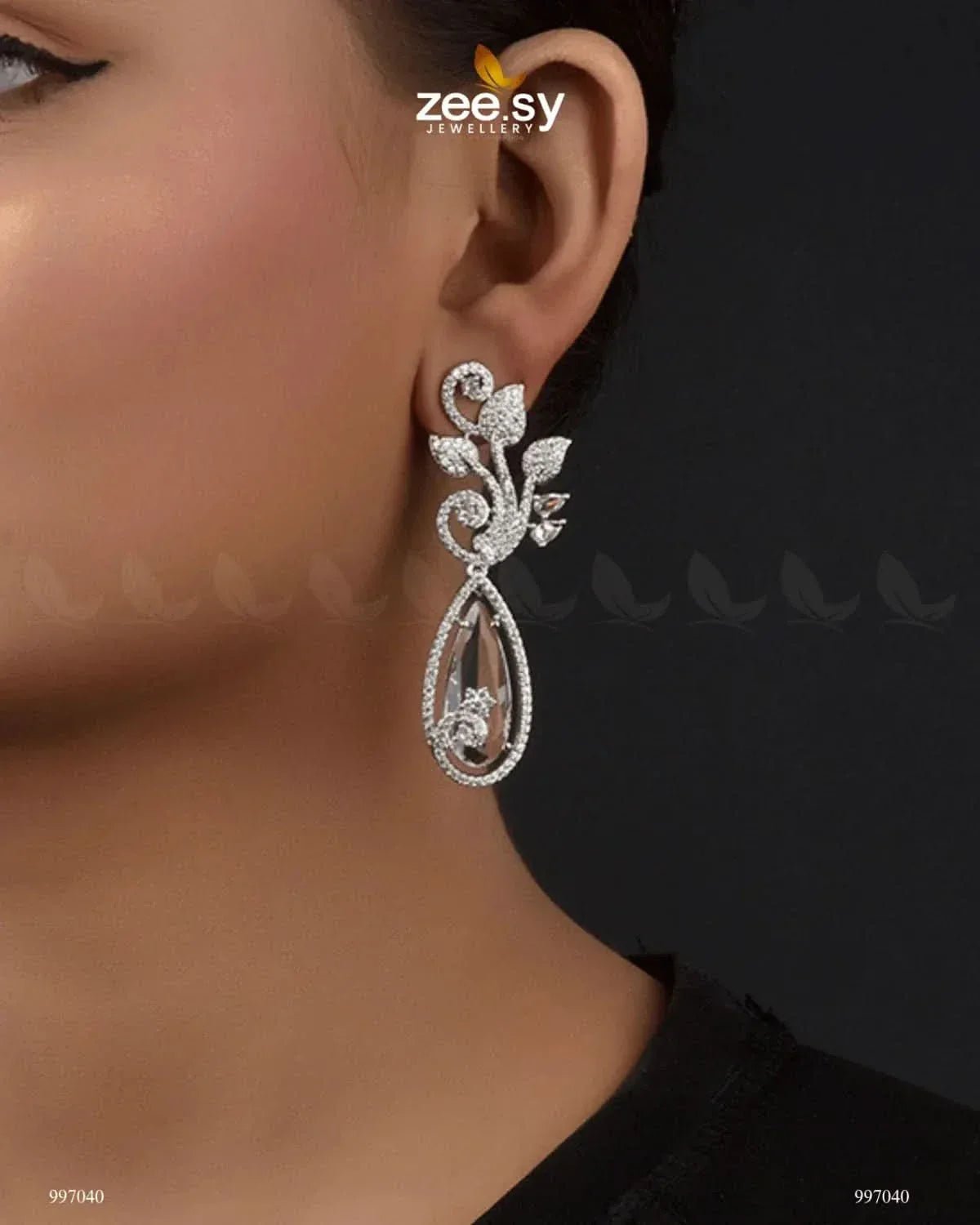 Aqua Earrings Earrings - Zeesy Jewellery Pakistan | Premium Artificial & Imitation Jewellery