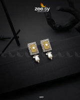 Gravel Earrings Lemon Earrings - Zeesy Jewellery Pakistan | Premium Artificial & Imitation Jewellery