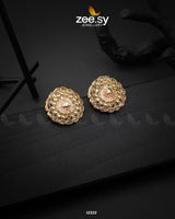 Pebble Earrings Champagne Earrings - Zeesy Jewellery Pakistan | Premium Artificial & Imitation Jewellery