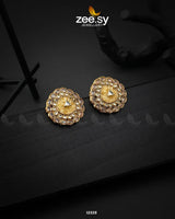 Pebble Earrings Yellow Earrings - Zeesy Jewellery Pakistan | Premium Artificial & Imitation Jewellery