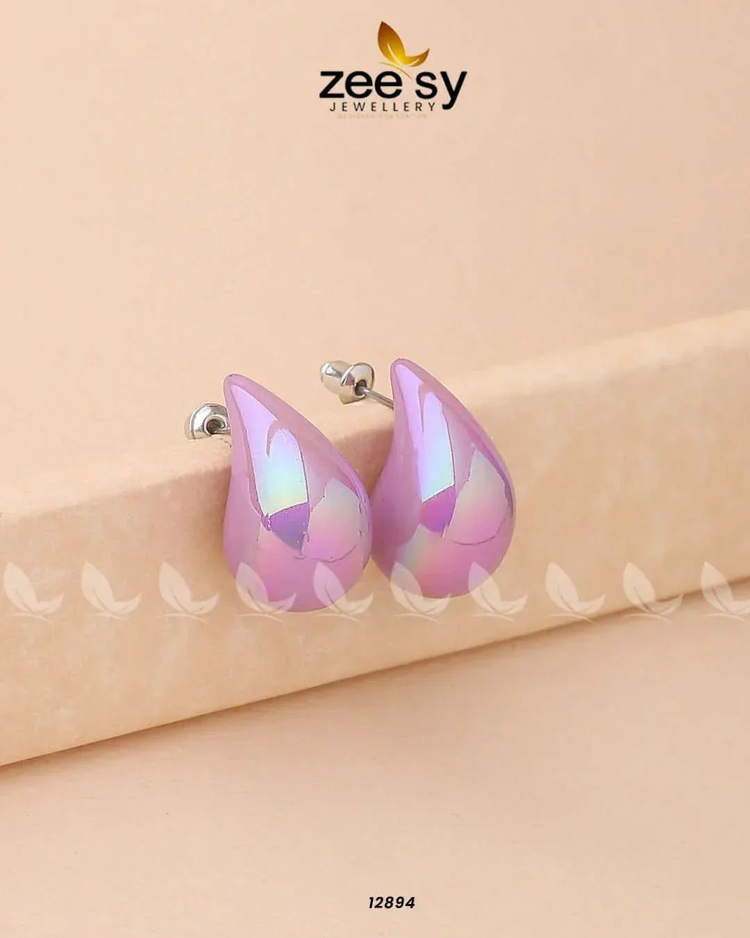 Clarkia Earrings Pink Earrings - Zeesy Jewellery Pakistan | Premium Artificial & Imitation Jewellery