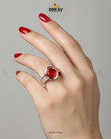 Amethyst Ring - Zeesy Jewellery