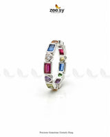 Precious Gemstone Eternity Ring Finger Ring - Zeesy Jewellery Pakistan | Premium Artificial & Imitation Jewellery