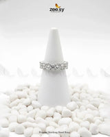Pristine Stacking Band Ring Finger Ring - Zeesy Jewellery Pakistan | Premium Artificial & Imitation Jewellery