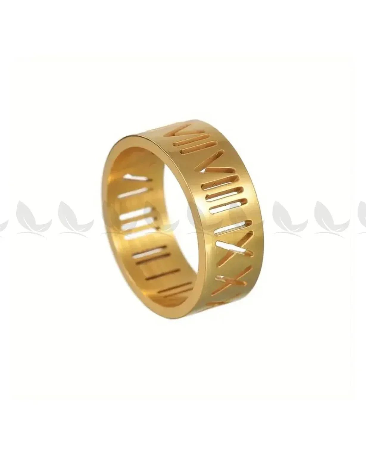 Roman Grandeur Statement Ring Finger Ring - Zeesy Jewellery Pakistan | Premium Artificial & Imitation Jewellery