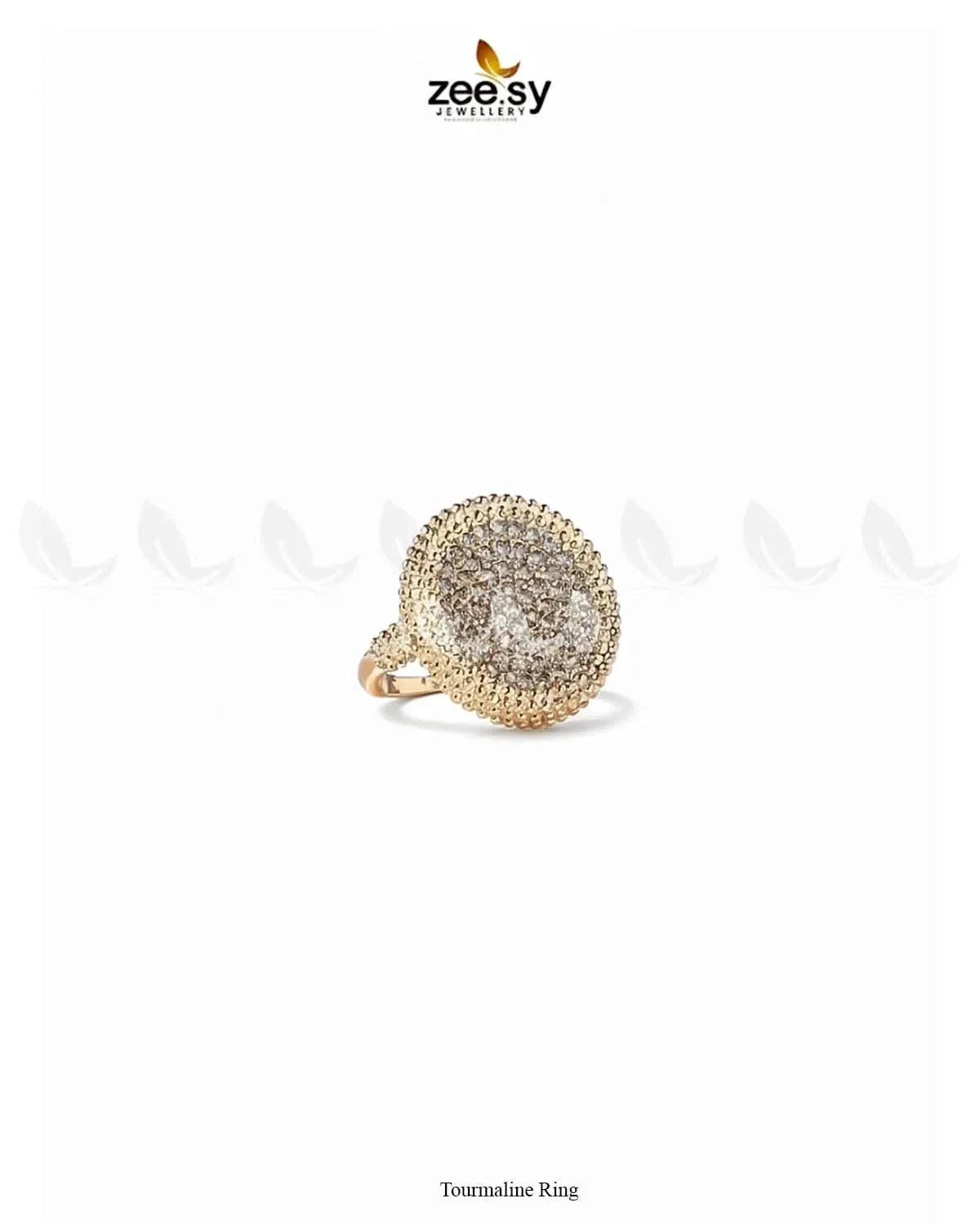 Tourmaline Ring Finger Ring - Zeesy Jewellery Pakistan | Premium Artificial & Imitation Jewellery