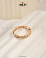Stackable Ring Finger Ring - Zeesy Jewellery Pakistan | Premium Artificial & Imitation Jewellery