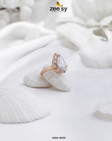 Ring-8305 White Finger Ring - Zeesy Jewellery Pakistan | Premium Artificial & Imitation Jewellery