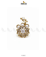 Daisy Floral Mother Pearl Ring Finger Ring - Zeesy Jewellery Pakistan | Premium Artificial & Imitation Jewellery