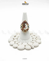Embellished Turkish Fancy Ring Finger Ring - Zeesy Jewellery Pakistan | Premium Artificial & Imitation Jewellery