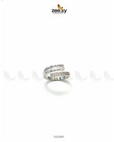Eternity Pave Crystal Ring Finger Ring - Zeesy Jewellery Pakistan | Premium Artificial & Imitation Jewellery