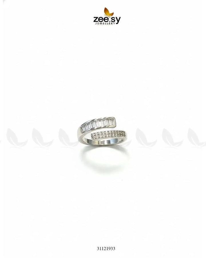 Eternity Pave Crystal Ring Finger Ring - Zeesy Jewellery Pakistan | Premium Artificial & Imitation Jewellery