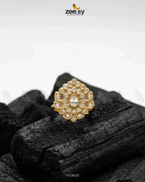 Precious Intricate Lineage Circlet Ring Finger Ring - Zeesy Jewellery Pakistan | Premium Artificial & Imitation Jewellery
