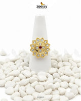 Rich Sentimental Balance Adornment Ring Finger Ring - Zeesy Jewellery Pakistan | Premium Artificial & Imitation Jewellery