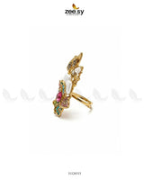Signature Turkish Broad Ring Finger Ring - Zeesy Jewellery Pakistan | Premium Artificial & Imitation Jewellery